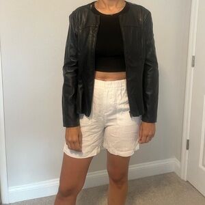 Zara Faux Leather Jacket